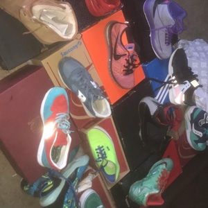 Jordans, vans, ugg boots, adidas, saucony, new b